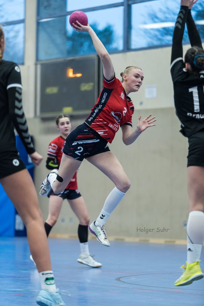Bild 82 - B-Juniorinnen SG HH Nord - SV Henstedt Ulzburg : Ergebnis: 23:22